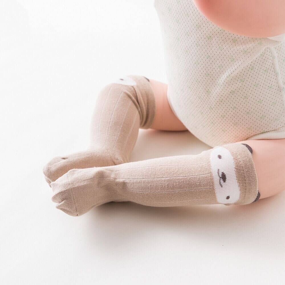 MAYA STEPAN 1 Pairs Baby Girl Spring Autumn Cotton Breathable Cartoon Animaos Kids Toddlers Ballet Stocking: 6 / M