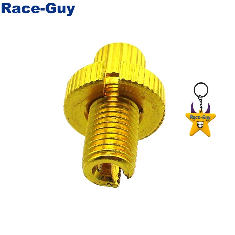 10mm Gold Clutch Brake Throttle Cable Adjuster For ATV Quad 4 Wheeler Pit Dirt Motor Bike Motorcycle Motocross: 1 Piece