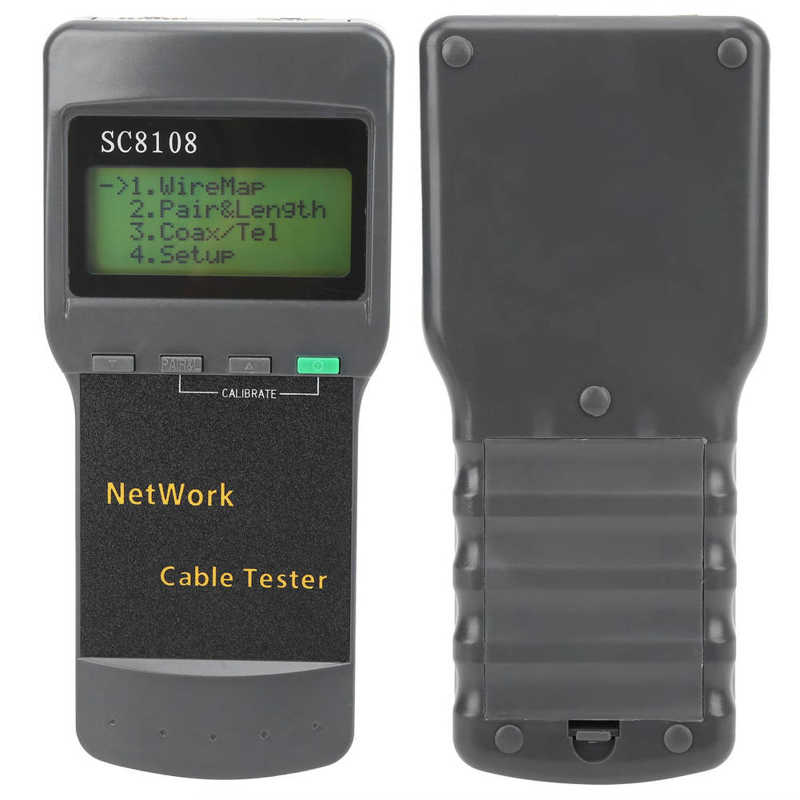 Cable Wire Fault Finder Wire Length Cable Tester Internet Cable Checker for Integrated Wiring in Telecommunications Bureaus
