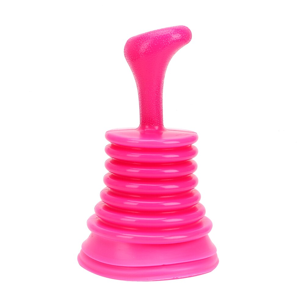 Hilife badkamer afvoer gootsteen baggerpijp zuignap huishoudelijk riool zuigstop pijp bagger toilet ontstopper afvoerontstoppers: Rozenrood