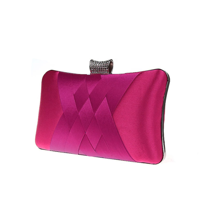 Femmes pochettes Satin mariée sac sac à main concepteur doux sacs de soirée fête sac à main de mariage pochette portefeuille sac à bandoulière 7395