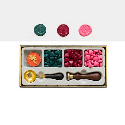 Gör-det-själv scrapbooking bröllop dekorativ inbjudan tätningsplanerare tätning dekorativ tätning manuell kuvertförsegling vaxsats: Saknar dig
