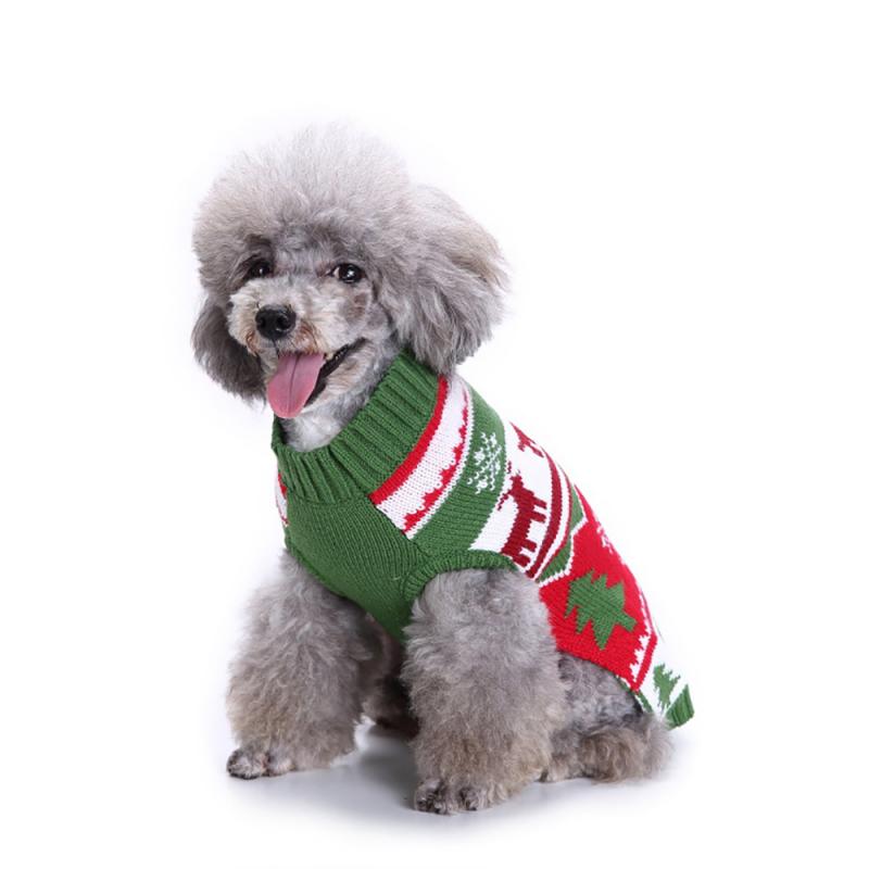 S/M/XL/XXL Ugly Christma Sweater Halloween Cat Dog Sweater Pullover Winter Dog Clothes For Chihuahua Yorkies Puppy Pet Clothing