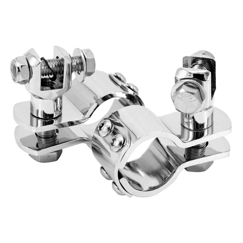 Universal Engine Guard Highway Foot Pegs Mount Clamp on for Davidson Chrome