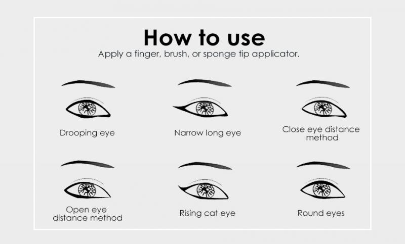 Bunte Neon- Grün Weiß matt Flüssigen Eyeliner Bleistift Wasserdicht machen-hoch Flüssigkeit Auge Liner Blau Gelb Augen Kosmetik Stift TSLM1