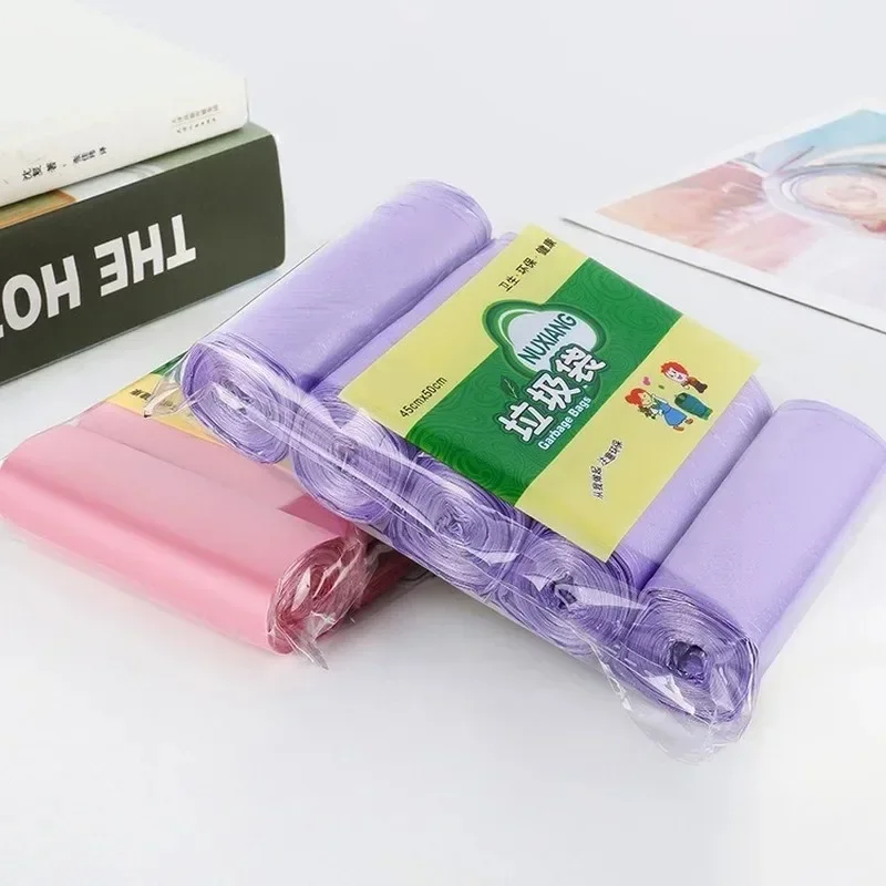 100pcs Trash Can Bags for Kitchen Wastebasket Biodegradable Compost Recycling Bin Office