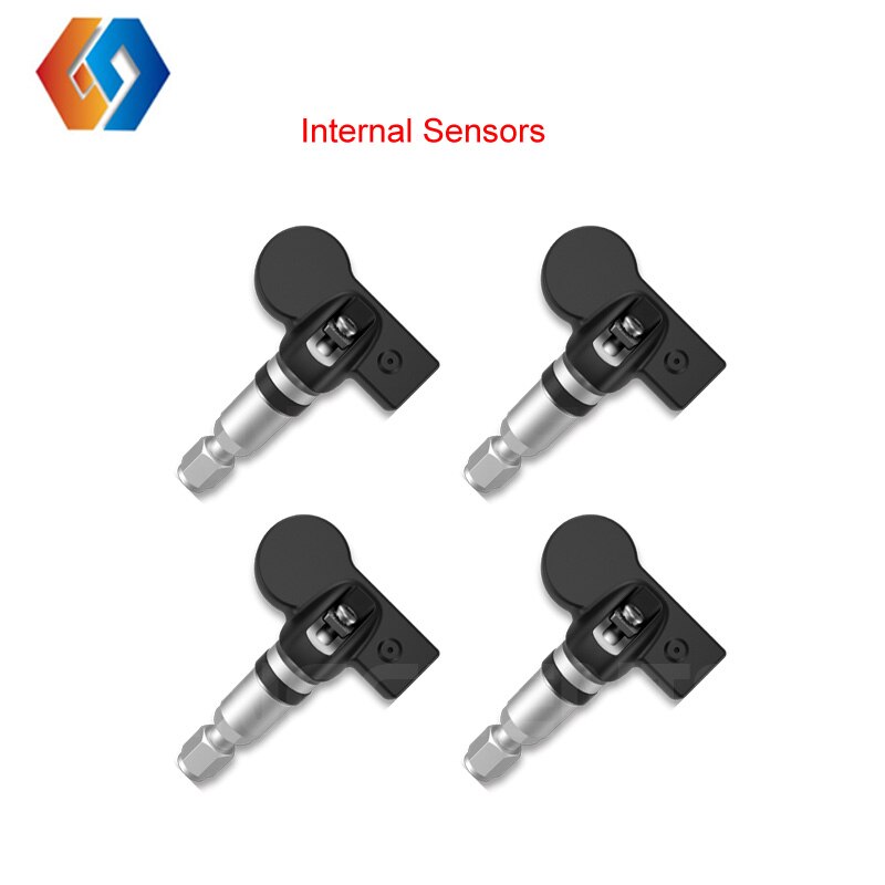 Android TPMS Car USB Tire Pressure Internal or External Sensitive Sensors with Wireless Transmission Alarm System