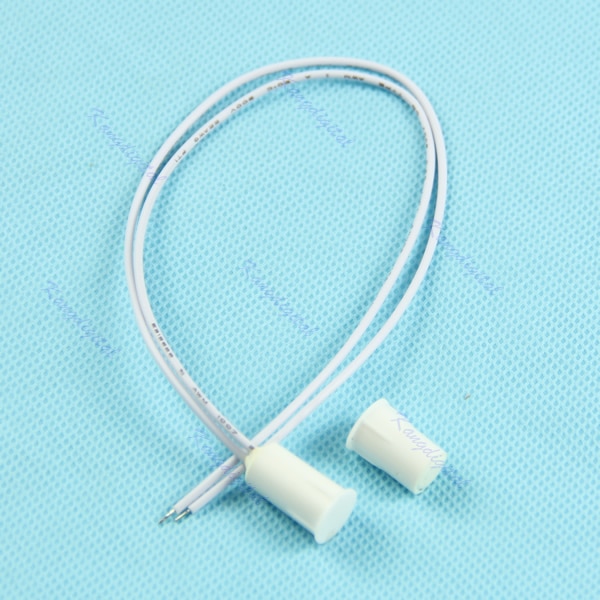 Hailege 10pcs Glass Seal Reed Switch Normal Close Magnetic Induction