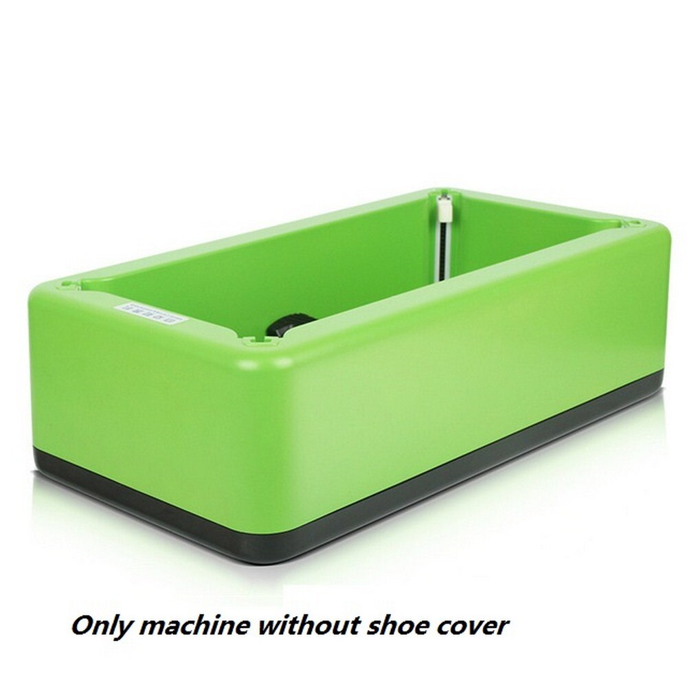 Máquina dispensadora de bolsas de zapato , máquina automática de película para cubrir Zapatos, patucos desechables cómodos y limpios para el hogar: Green