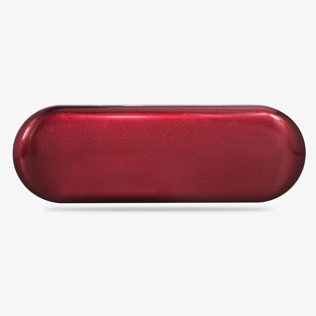 ANNAFRIS innesto pinzette per ciglia scatola di immagazzinaggio scatola di immagazzinaggio pinzette per ciglia custodia protettiva Eyeliner matita ciglia cassetta degli attrezzi: Wine Red