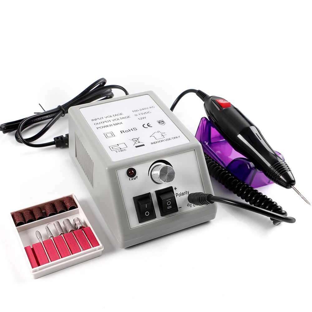 Coscelia elektrische nagelboortjes manicureset frees voor nagelvijlen manicurefrees nail art-gereedschappen alles voor manicure: Set b
