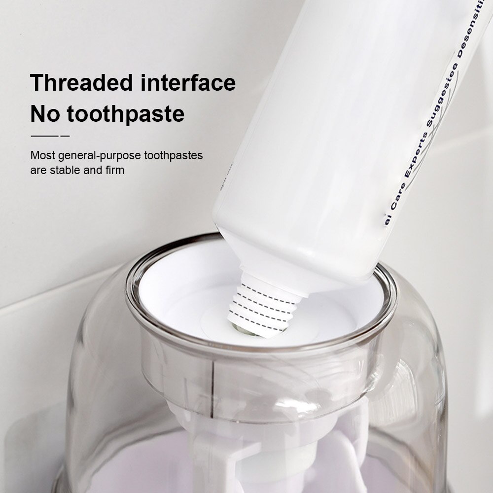 Automatic Toothpaste Dispenser Wall MountedTooth Paste Bathroom Accessories For Bathroom Daily Living Squeezing Aids PR