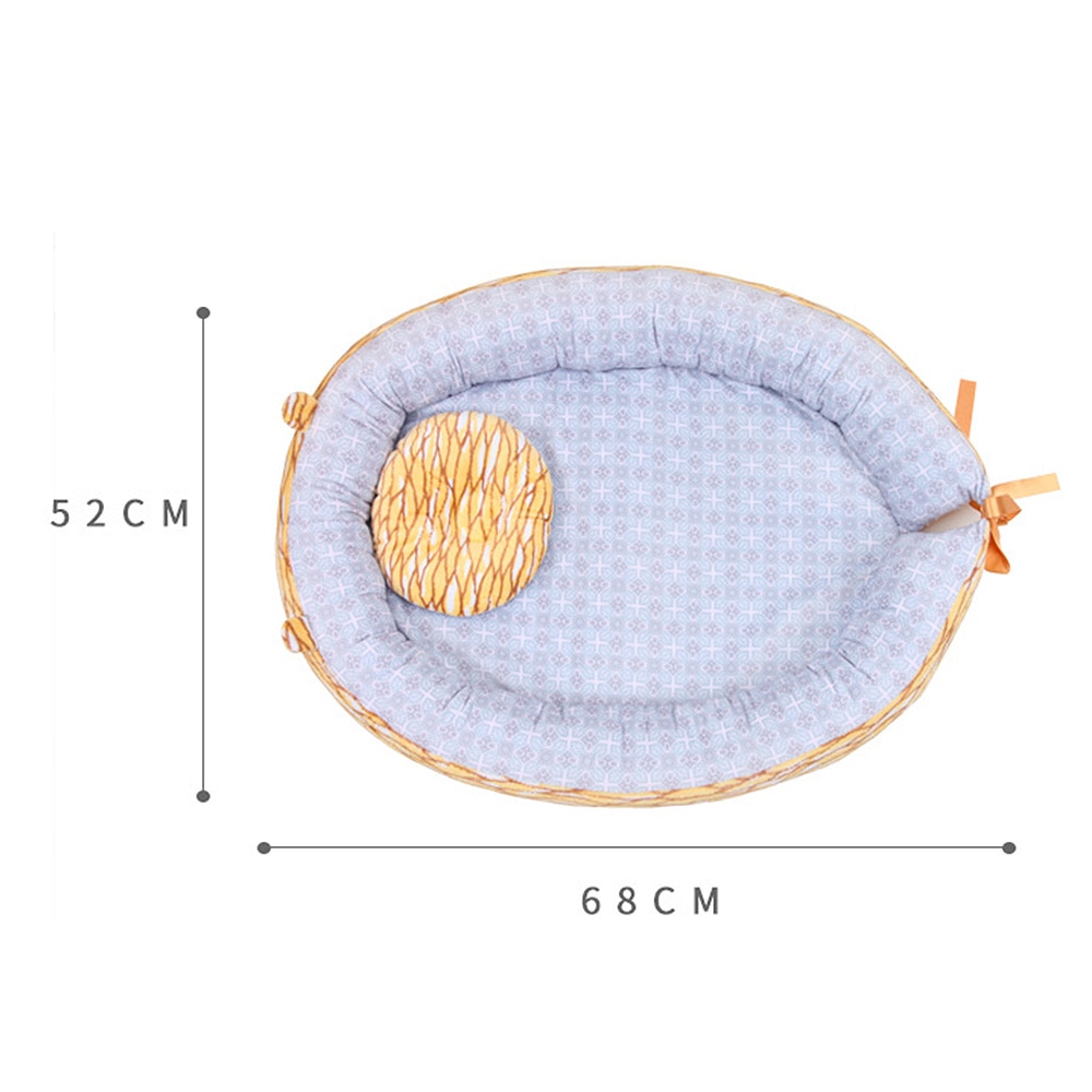 baby bassinet solseng pustende hypoallergenic seng seng bomull barneseng