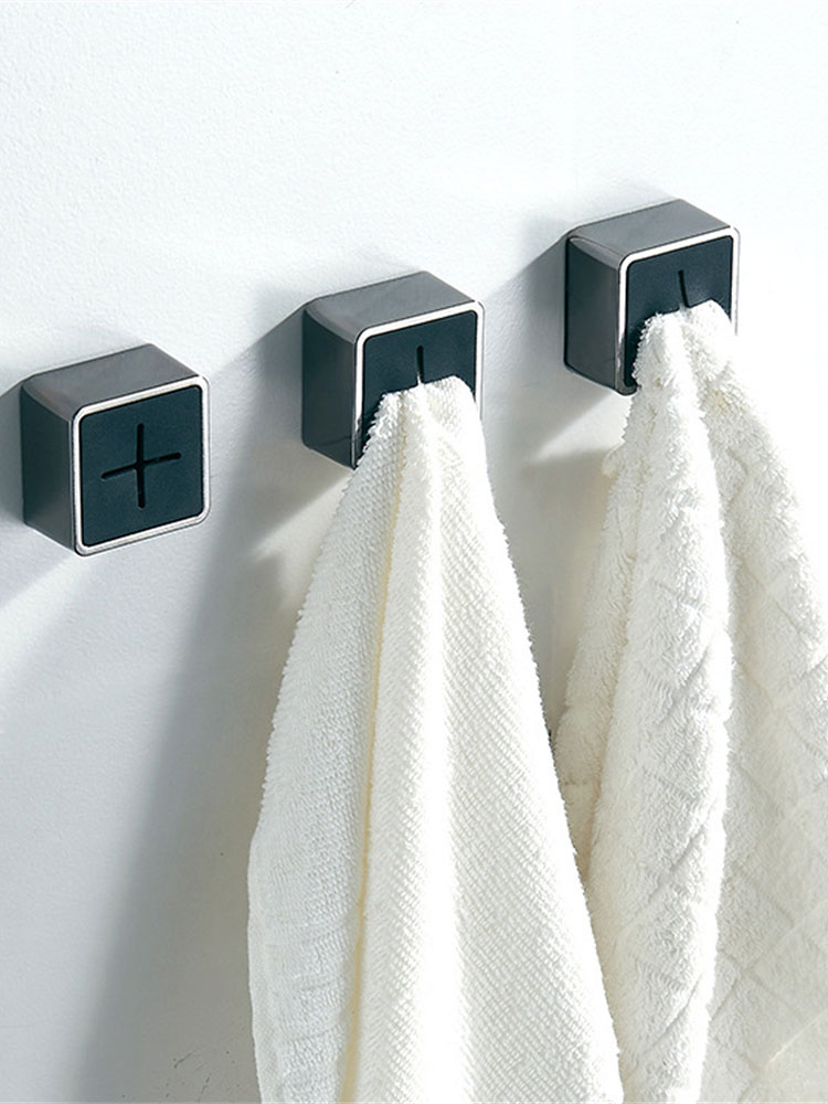 Handdoek Plug Houder Punch Gratis Silicagel Badkamer Organisator Rack Handdoeken Opslag Wassen Doek Clip Badkamer Keuken Tool Accessoires