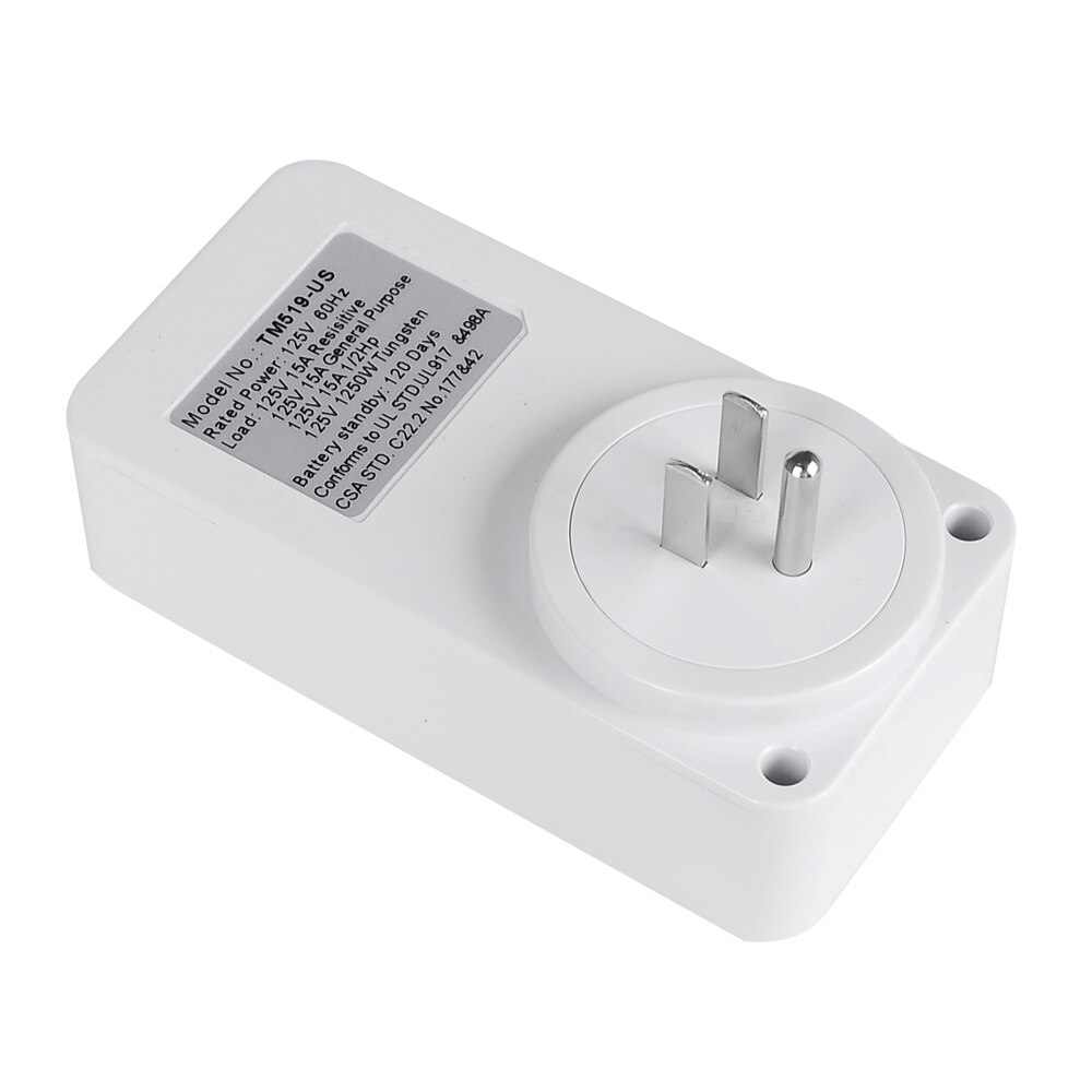 US Plug Outlet Electronic Digital Timer Socket with Timer 220V AC Socket Timer Plug Time Relay Switch Control Programmable