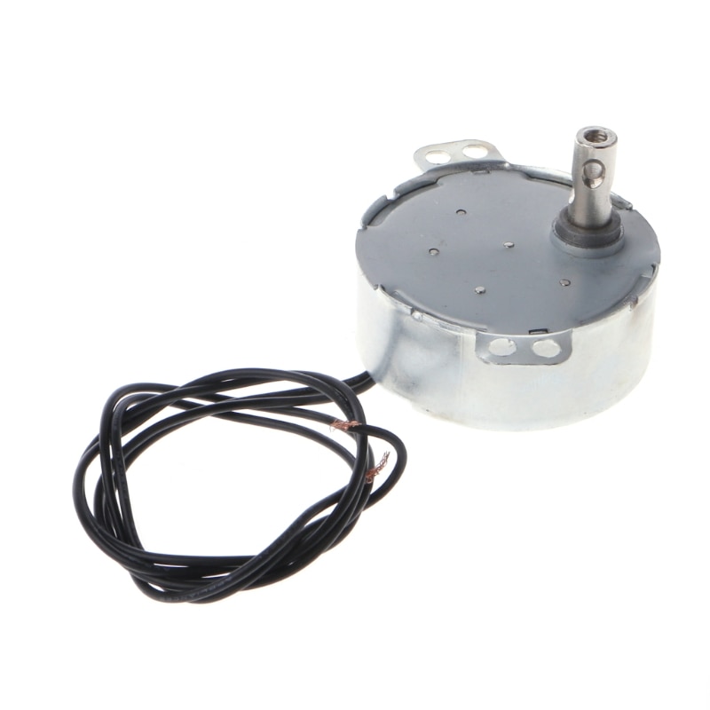 Ac synkronmotor 220-240v växelmotor 4w cw/ccw stort vridmoment 5-6 rpm 50/60hz permanentmagnet synkronmotor