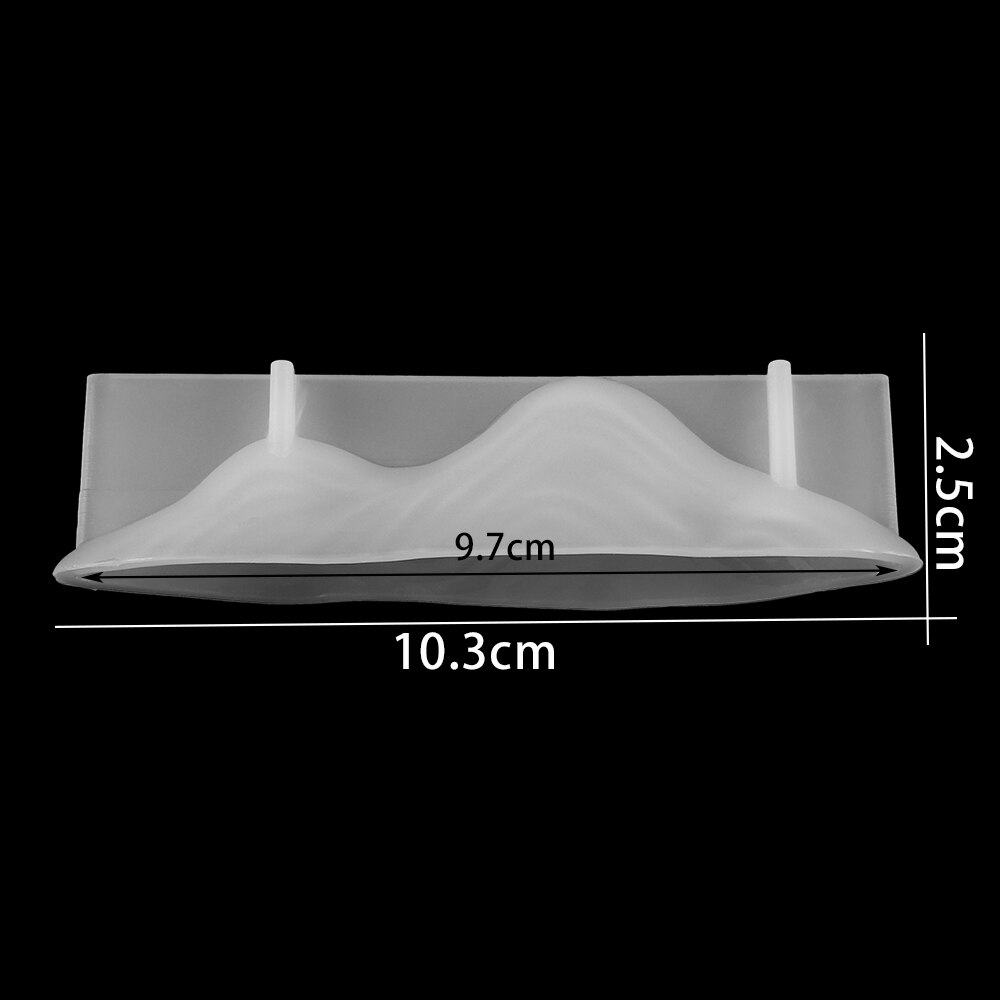 3d bergsformade kisel smycken verktyg smycken tillbehör uv hartsform gör det själv torkade blomdekorationsformar: Stil 3