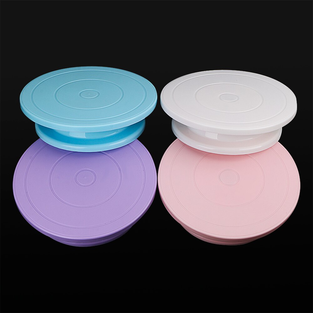 Cake Decorating Rotary Table Rotating Cake Plate Cake Swivel Base Round Turntable Cake Stand Kitchen Baking Tool