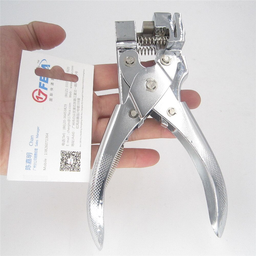 T Slot Shape Cutter Paper PVC Plastic ID Identity Puncher Punch stationery Office Badge Tag Tool Plier Hole Cut Card paperboard