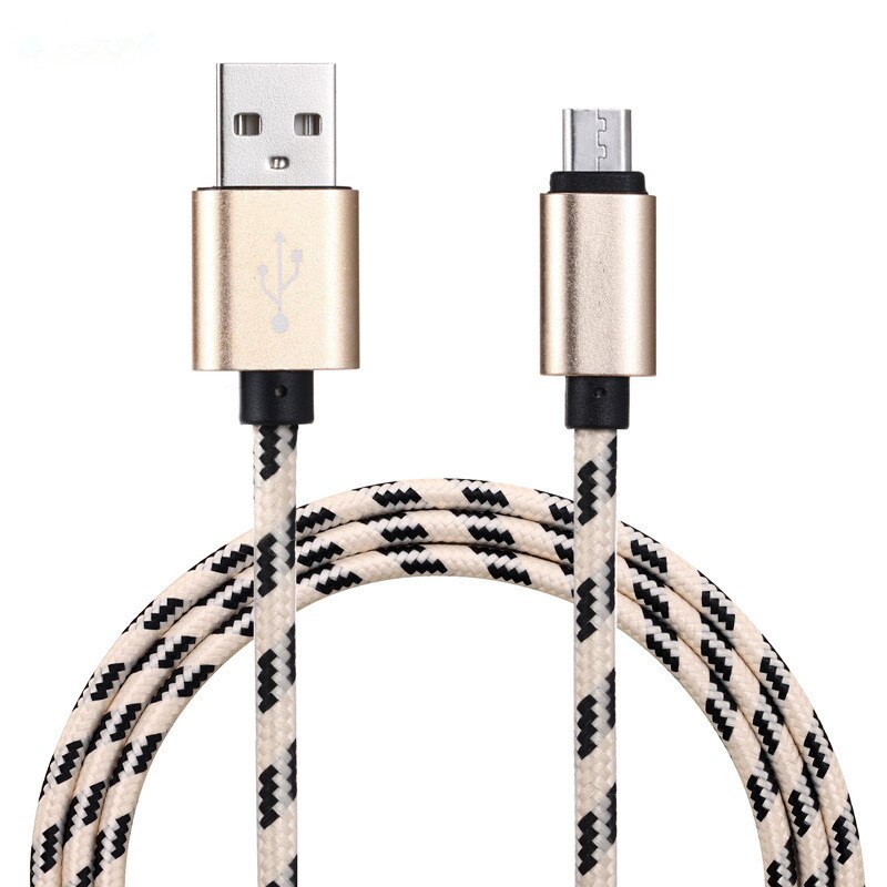 0.2/1/2 Meter Micro USB Fast Charger Usb for Huawei Honor 7a pro 7x 7c 6x 5x Enjoy 4 5 6 7 P8 G9 Mate 8/10/Lite/SE: 20cm Micro USB cable / Gold