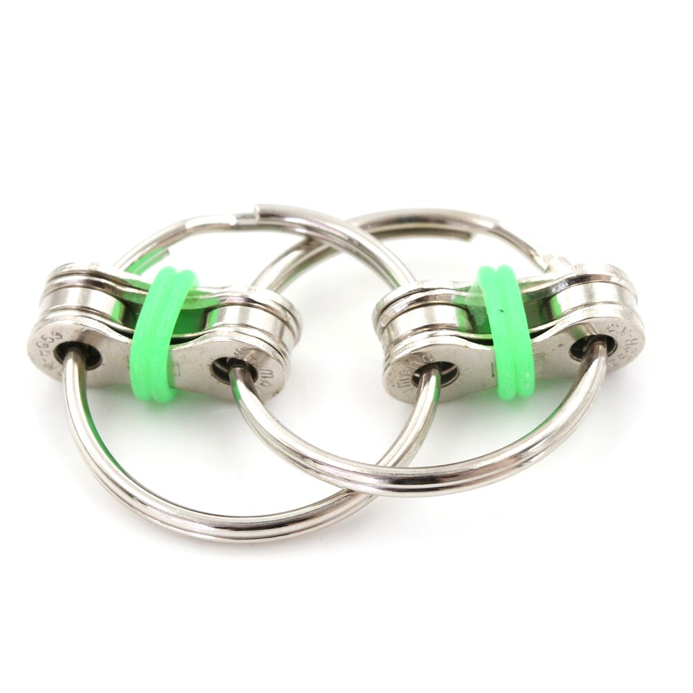 1 pezzo disponibile portachiavi Spinner a mano/Fidget Vent riduzione della pressione catena decompressione per adulti bavaglio giocattolo e scherzi pratici: GN