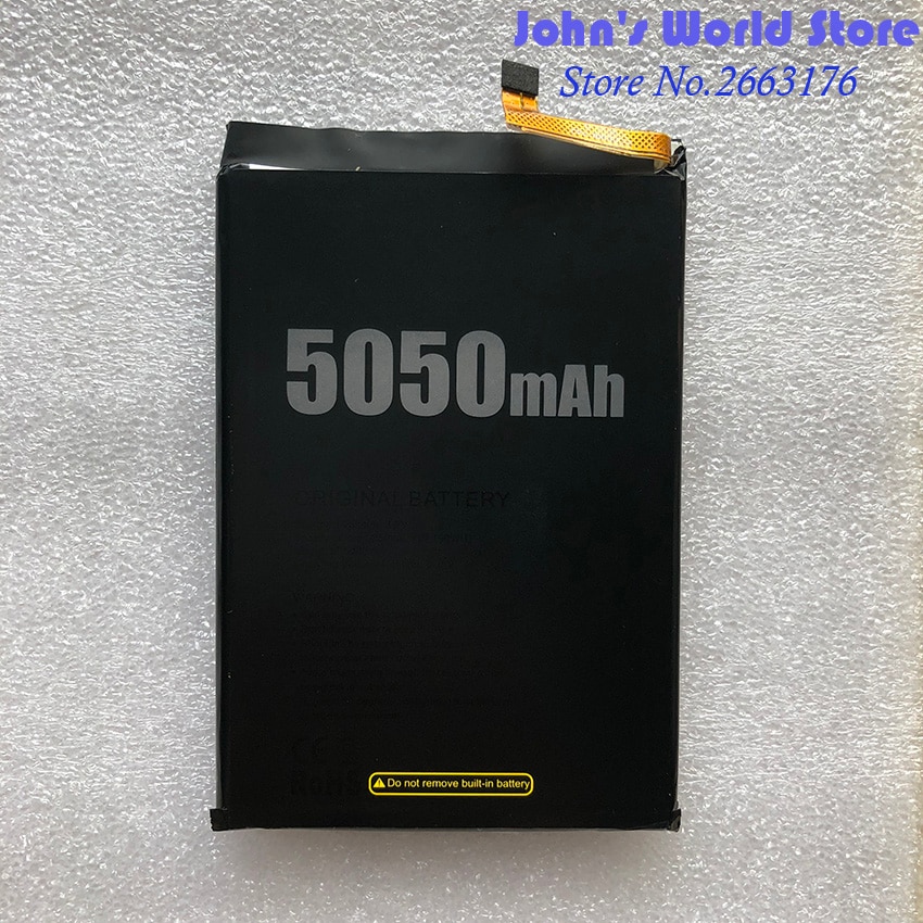 100% Originele Doogee BL5000 Batterij Vervanging 5050Mah Smart Telefoon Onderdelen Backup Batterij Voor Doogee BL5000 Smart Telefoon