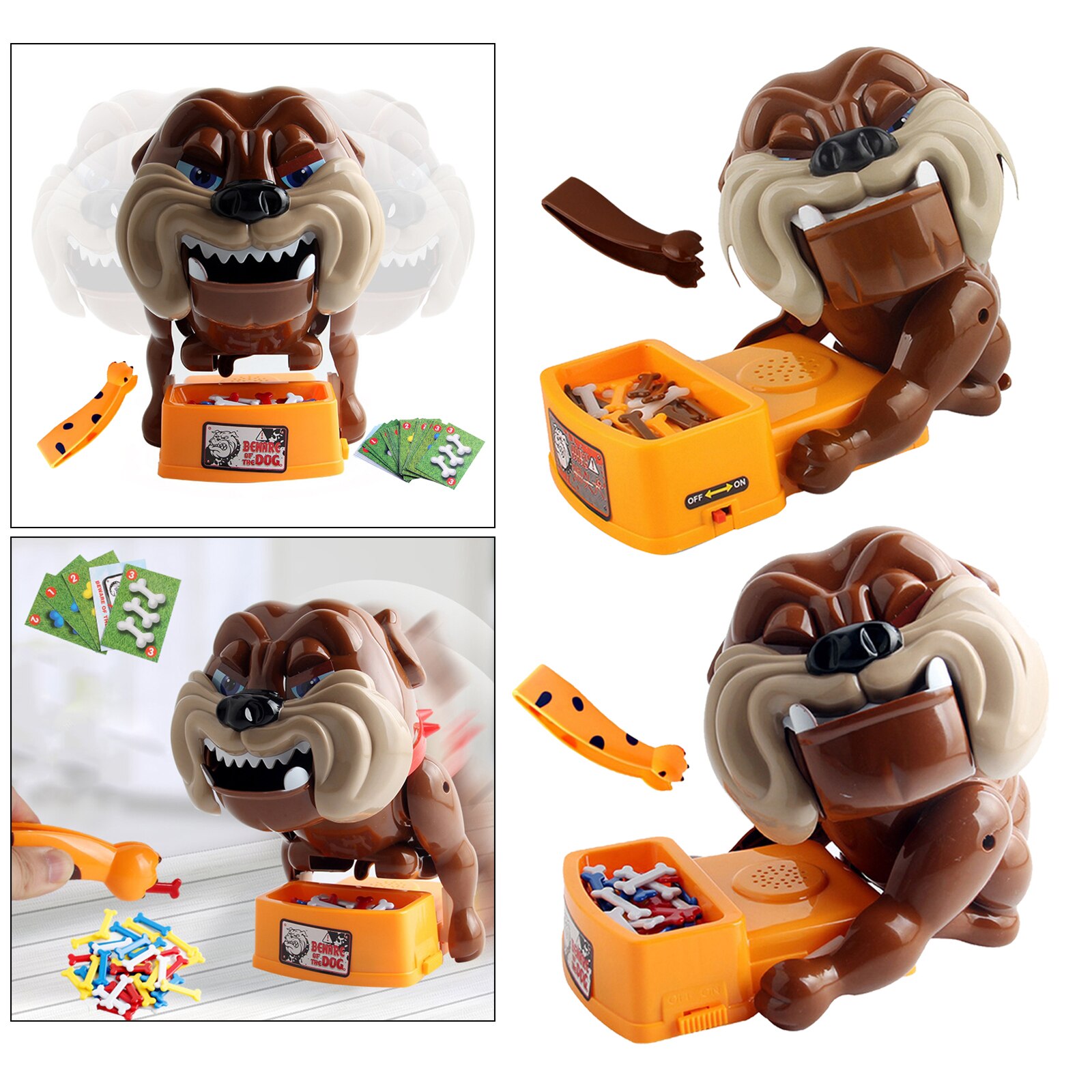 Lustige Flocke Heraus Schlechte Hund Knochen Karten Heikles Spielzeug Spiele für Eltern-Art freundlicher Spiel