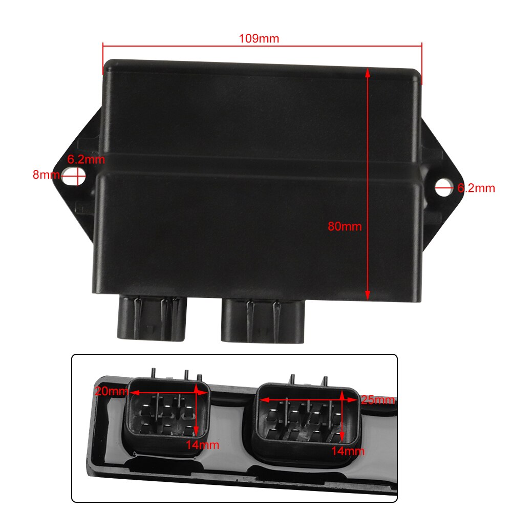 Cdi Box Ignitor Module Unit Voor Yamaha YFM350X YFM350 Yfm 350 Warrior 350 Kodiak 400 YFM400A