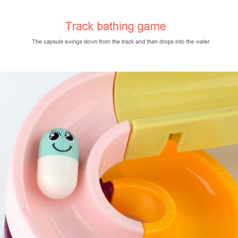 12 Pcs Diy Badkamer Gemonteerd Track Gladde Bad Speelgoed