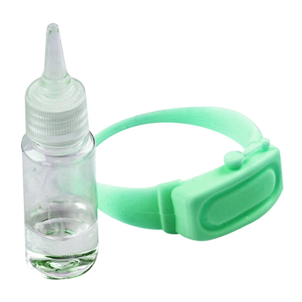 Draagbare siliconen armband alcohol desinfectiespray polsband dispenser handdesinfecterende gel houder horloge armband voor volwassenen/kinderen