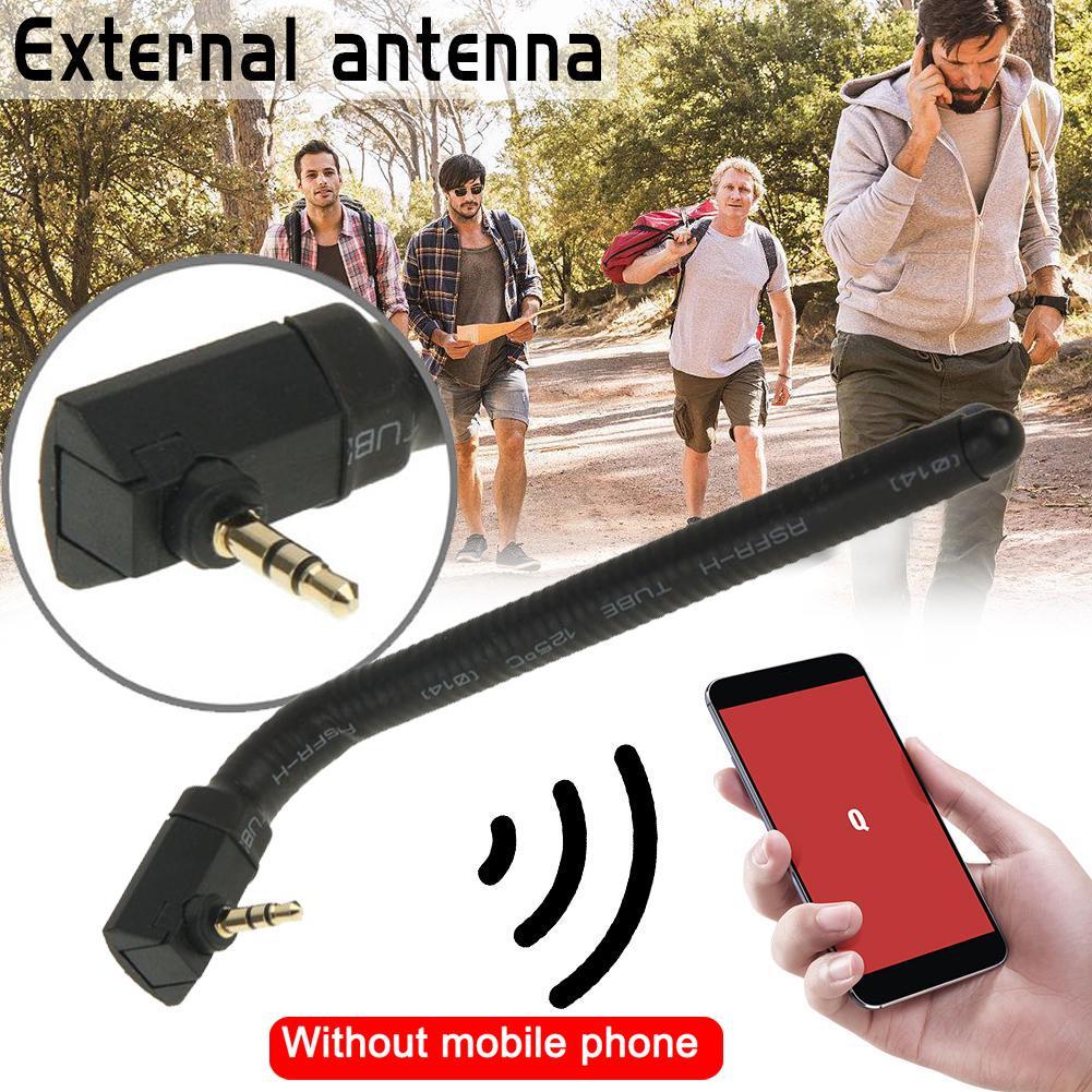 Antena móvil portátil de 6DBI, amplificador de fuerza de señal de teléfono móvil, 3,5mm, AV, TV, Radio FM, GPS, TV