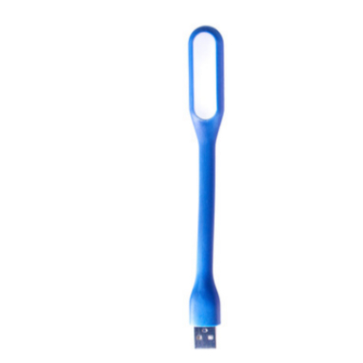 Flexible LED USB Lamp Book Lamp Mini Portable USB LED Lamp Power Supply Portable Notebook LED Reading Table Lamp USB Night Lamp: Blue
