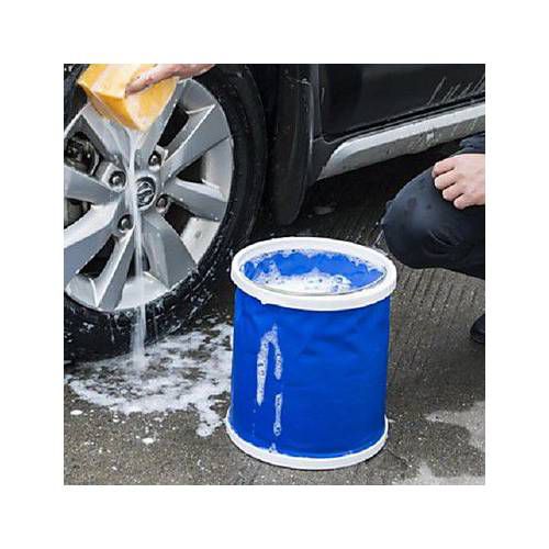 Folding Bucket Practical Portable Auto Car Wash Bucket No Leakage