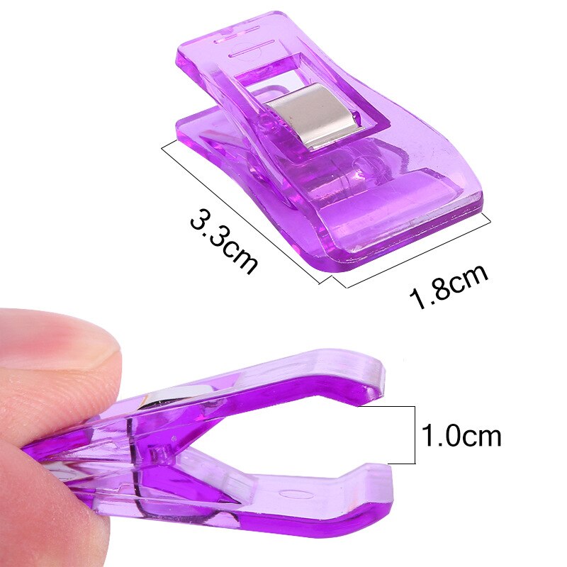 Dailylike 5/10 Pcs Colorful Plastic Clips Fabric Quilting Craft Sewing Knitting Clips For Clothes Paper Sewing Patchwork Tool