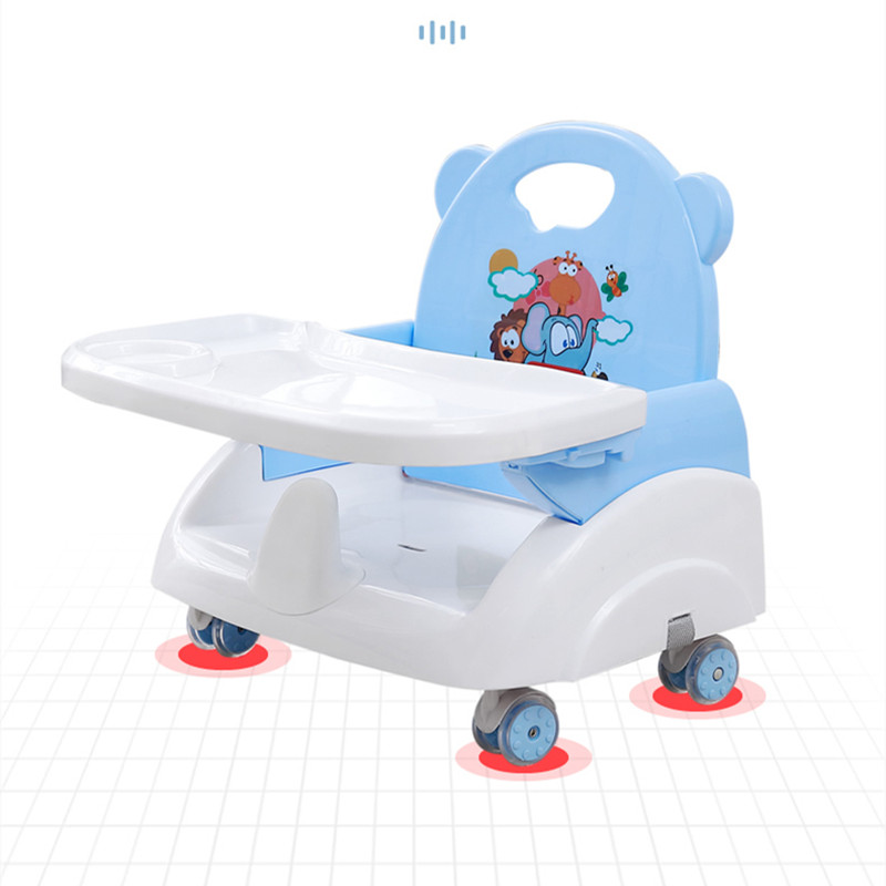 Silla de comedor portátil para bebé, mesa de comedor plegable para niño, silla de bebé para el hogar, sección Simple