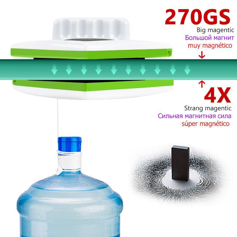 Magnetic Glass Brush Double Side Glass Cleaning Brush For Window Cleaning Household Cleaning Tool Magnetic Window Cleaner Glass