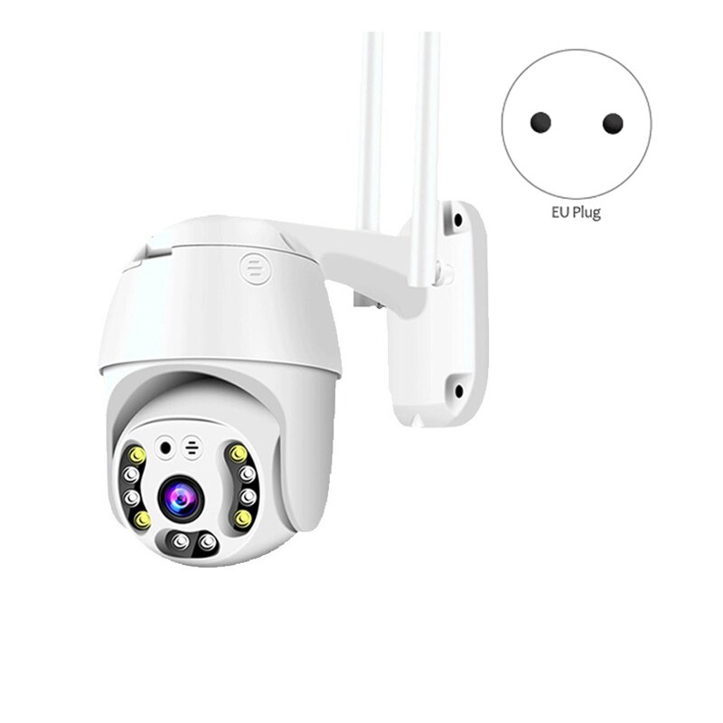 Ptz wifi kamera udendørs 4x digital zoom hastighed e kamera 1080p hjemmesikkerhed cctv ip kamera