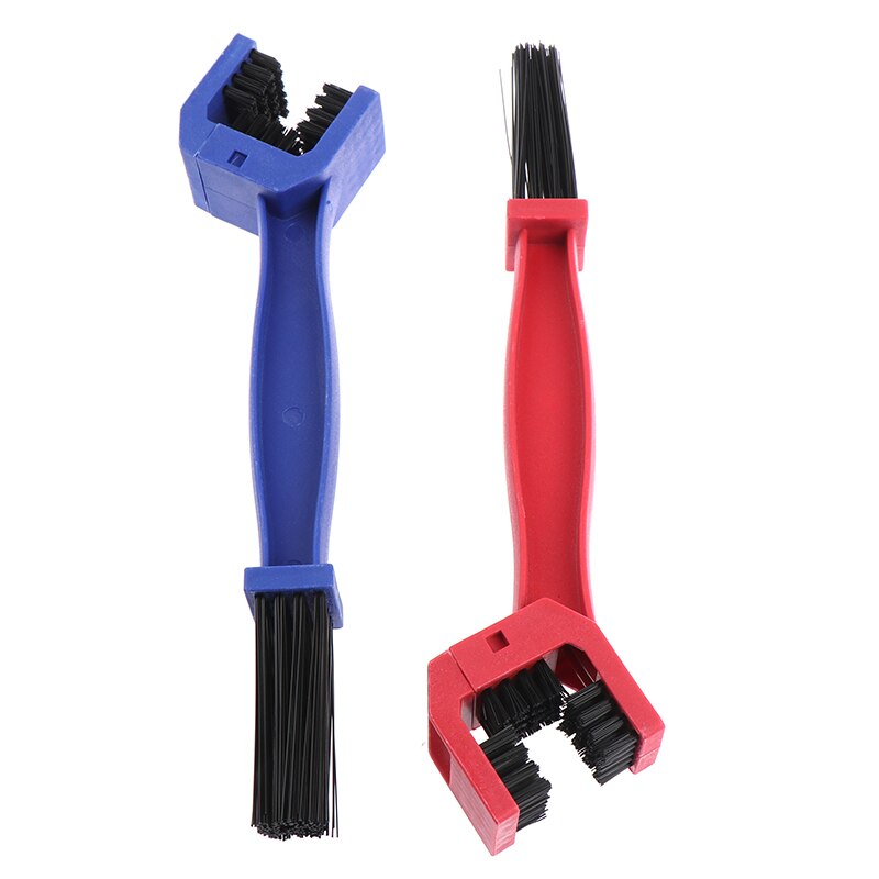 Motorcycle Chain Cleaner Plastic Bike Bicycle Moto Brush Cycling Clean Chain Cleaner Outdoor Scrubber Tool for Road