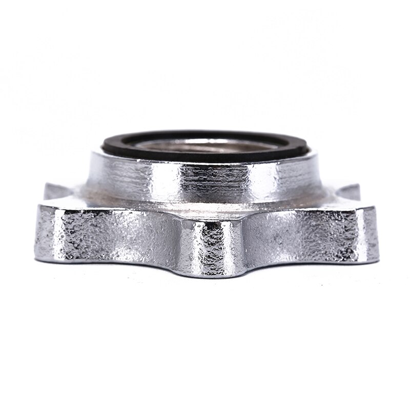 Lifting Spin-Lock Barbell Collar Sports Solid Steel Round Nut Barbell Bar Solid Steel Spin-lock Collars Clamps Dumbell Accessory