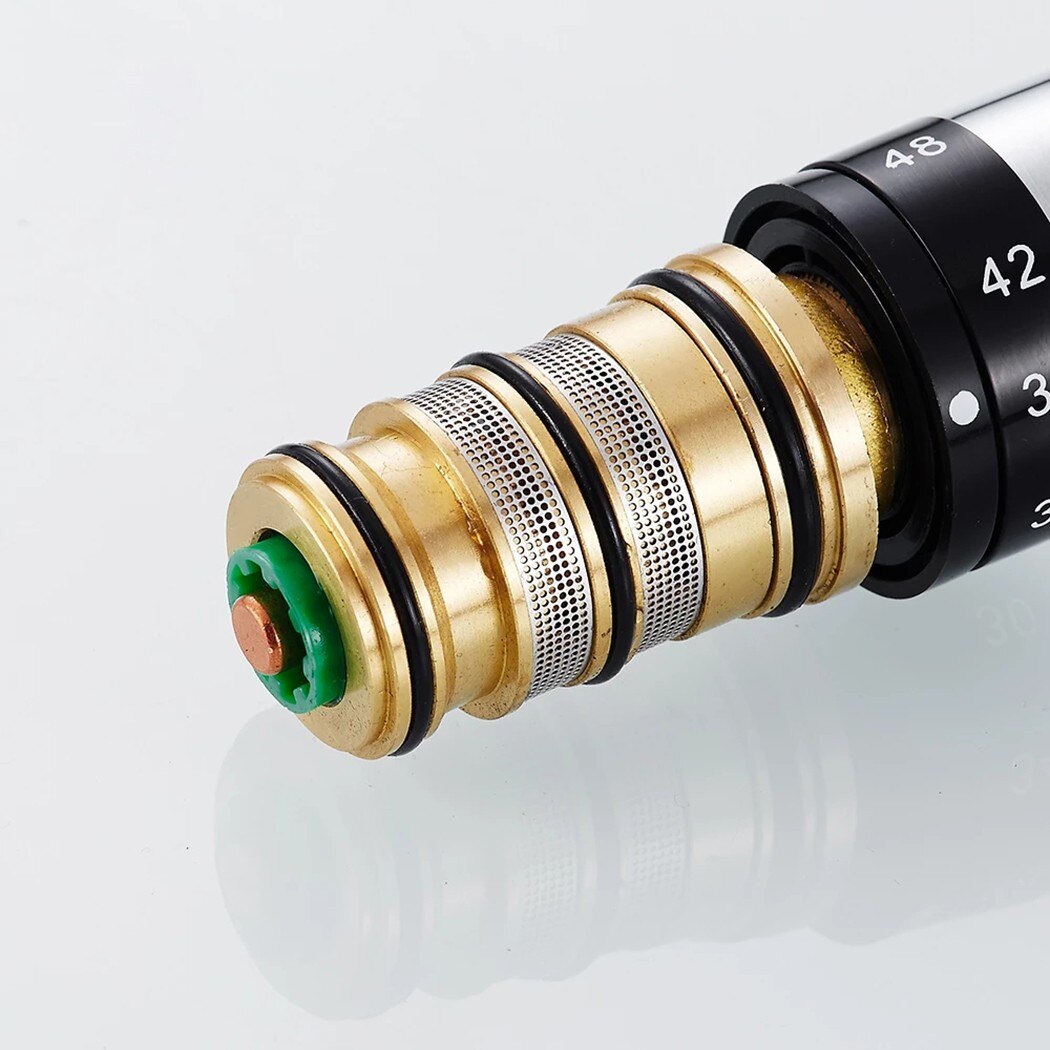 Thermostatische Ventiel Messing Thermostatische Bad Mixer Douchekraan Vervanging Cartridge Valve Handle Solar Thermostaatkraan