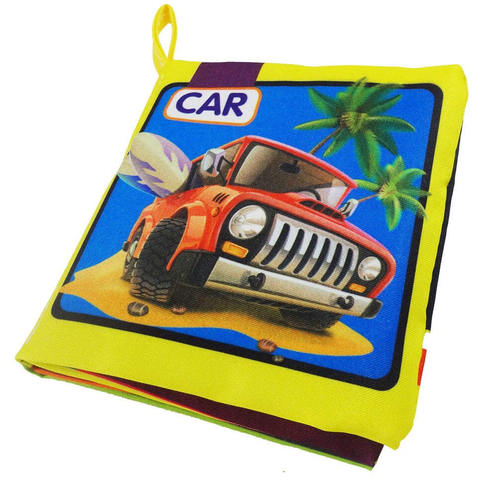 Ecroda 12 Stijl Activiteit Boek Engels Taal Stof Doek Baby Boeken Leren Onderwijs Speelgoed 0 ~ 12 Maanden Juguetes Bebe: 2