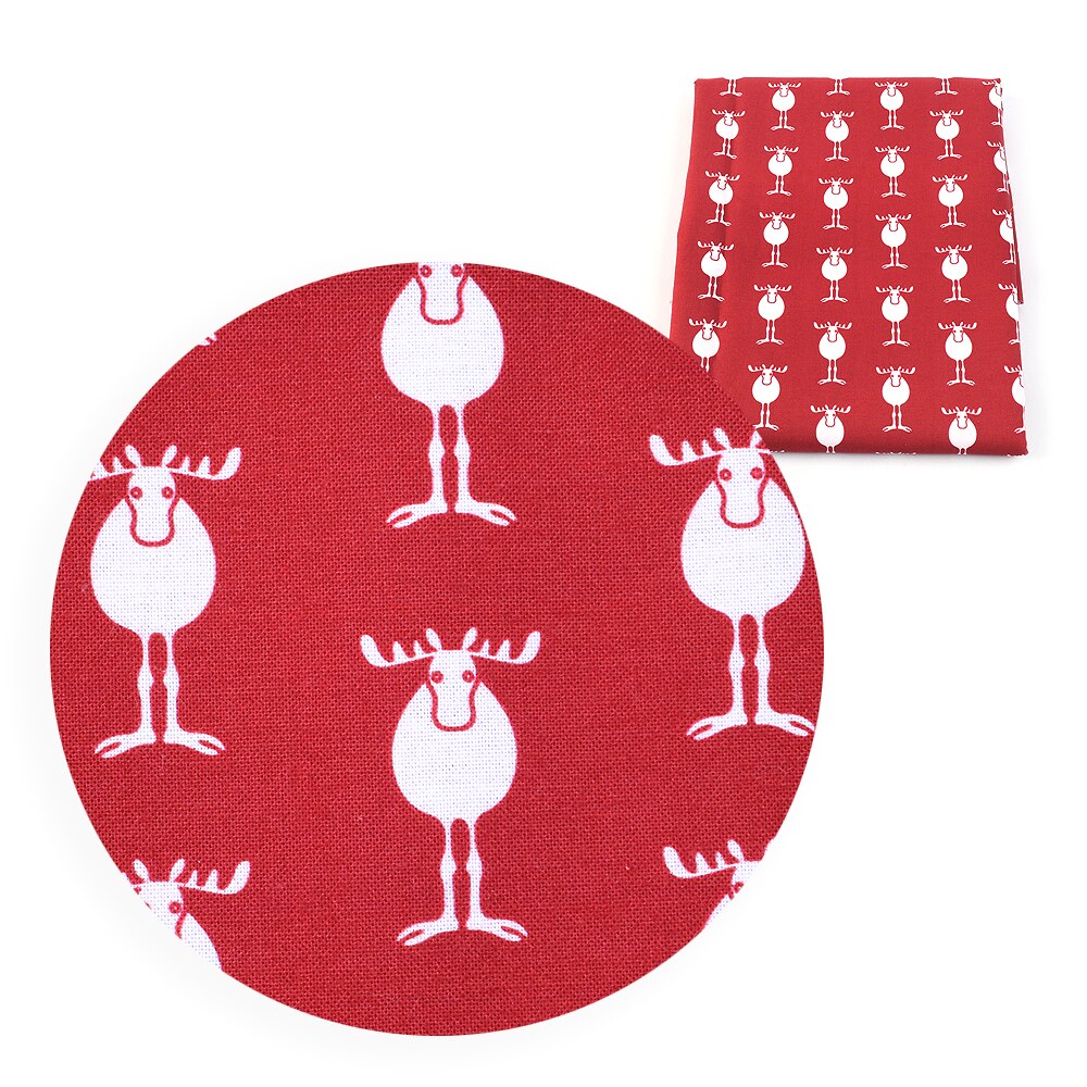 Accesorios David, 50x145cm, Navidad tela de algodón para tejido para niños, textil para el hogar para coser muñeca Tilda, c3142