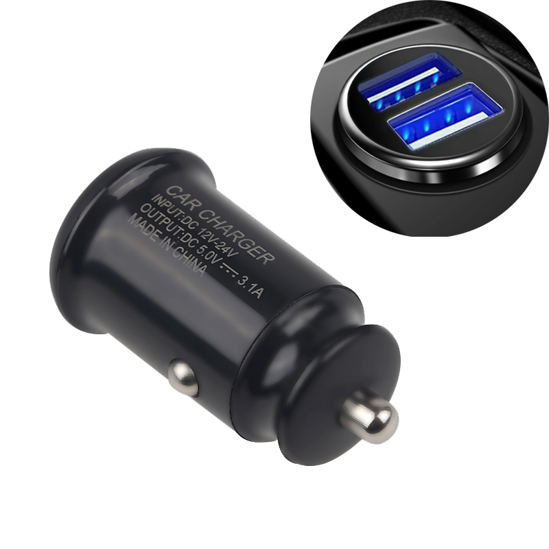 12 V 24 V 5 v 3.1A auto-oplader Sigarettenaansteker Adapter Voor Mobiele Telefoon Opladen Stopcontact USB Lader voor Auto Auto