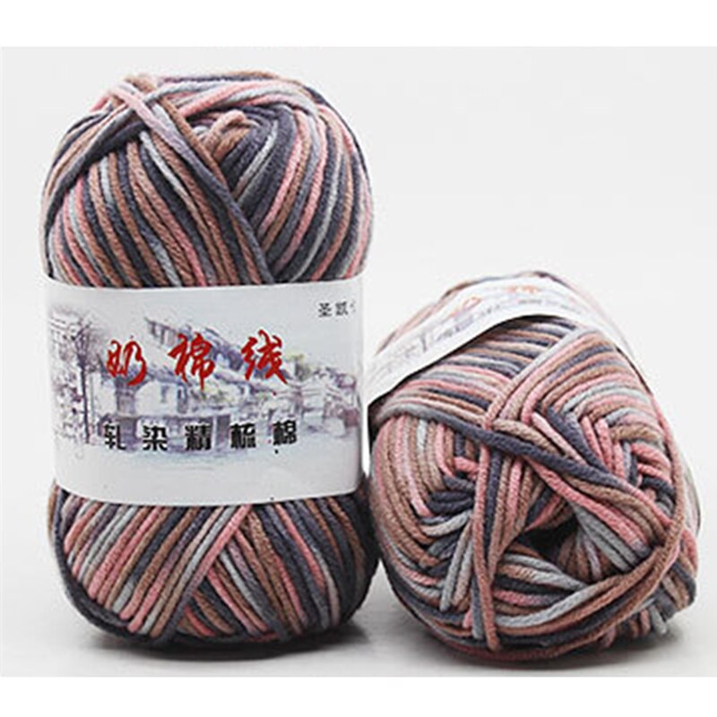 Baby Milk Cotton Yarn Crochet Hat For Knitting Wool Yarn Warm Chunky Yarn Children Hand Knitted Yarn Blanket Sweater: 13