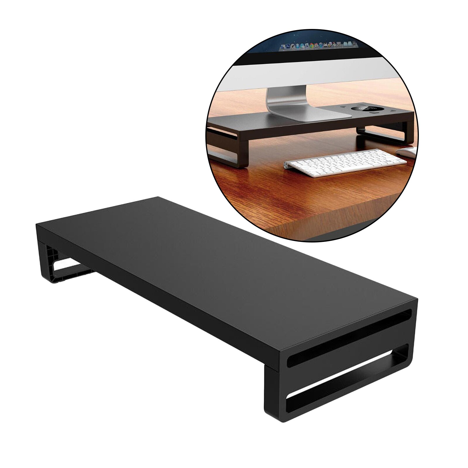 Aluminum PC Laptop Monitor Stand Riser Support, for Computer,Notebook, Save Space