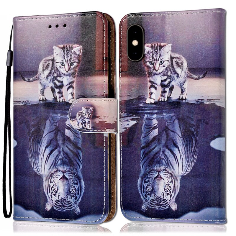 For Huawei Y6 Case Phone Cover On Huawei Mya-L41 Wallet Leather Case For Huawei Y6 Y 6 Mya-L41 Mya-L11 Mya L41 Cover: B8