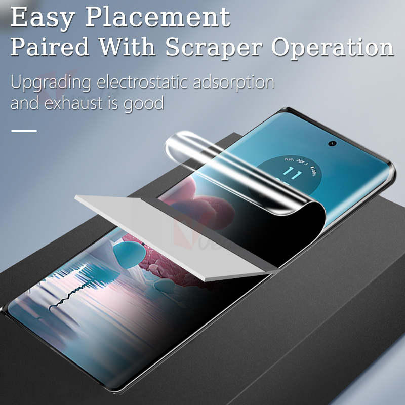 Anti-spy Hydrogel Film For Motorola Edge 40 Neo 30 Fusion Edge Plus Screen Protector For Moto 50 Ultra X40 X30 S30 Pro Not Glass