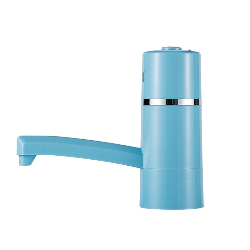 Electric Household Water Dispenser USB Charging Bottled Water Pumping Device 5W Touch Control Water Pumping Suction Machine: Blue