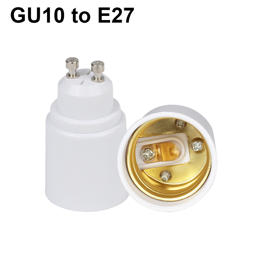 Bulb Converter E27 Male to E12 E14 E40 B22 MR16 G4 G9 GU10 Female Lamp Socket Bulb Base For Indoor Lighting Bulb Extend Adapter: Orange