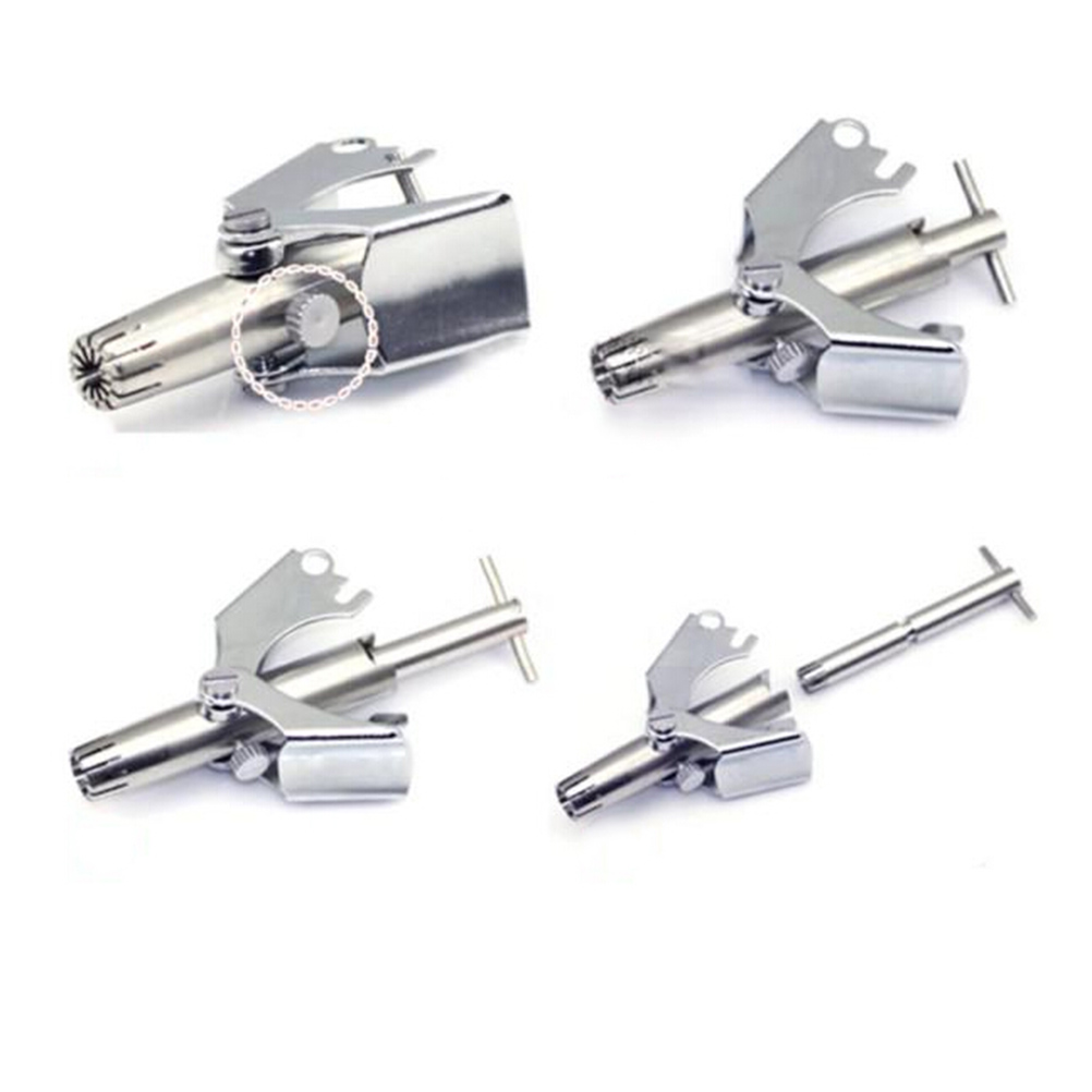 Tondeuse manuelle en acier inoxydable pour hommes, rasoir portable lavable, tondeuse à cheveux antarctique vibradalrazor